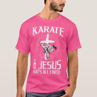 Camiseta Diseño De Karate De Artes Marciales Para Un Instru