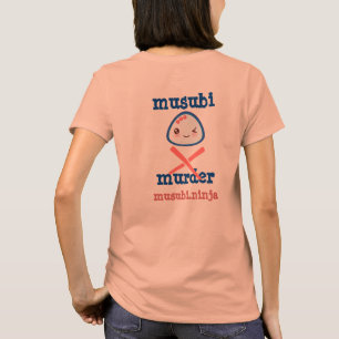 Camiseta Diseño de Kawaii del asesinato de Musubi