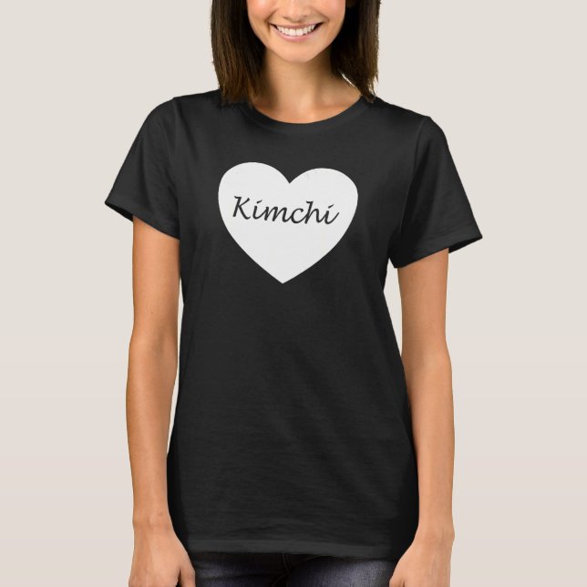 Camiseta Diseño de Kimchi Heart Appart Único Kimchi (Anverso)