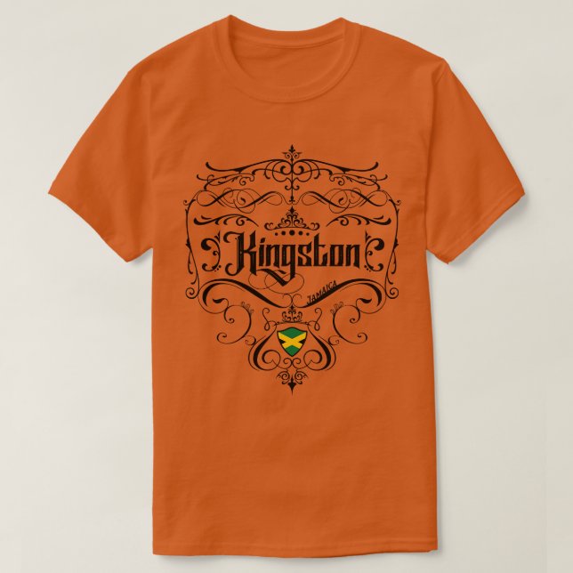 Camiseta Diseño de Kingston Vintage (Diseño del anverso)