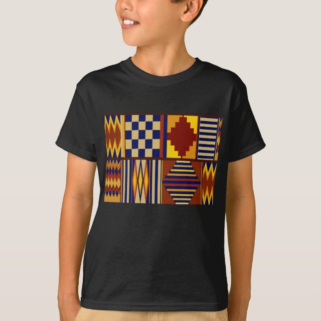 Camiseta Diseño de la alfombra de Kilim Prayer (Anverso)