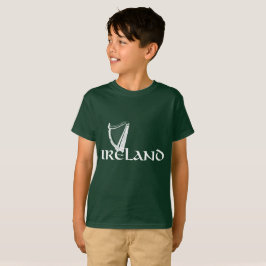 Camiseta Diseño de la arpa de Irlanda, arpa irlandesa