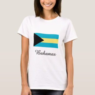 Camiseta Diseño de la bandera de Bahamas
