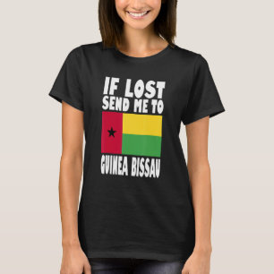Camiseta Diseño de la bandera de Guinea Bissau  Si se pierd