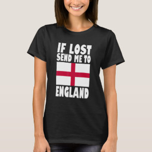 Camiseta Diseño de la bandera de Inglaterra Si perdiste, en