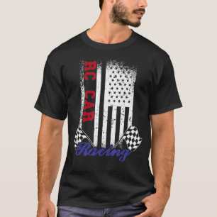 Camiseta Diseño de la bandera de la carrera de la bandera 