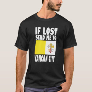 Camiseta Diseño de la bandera de la Ciudad del Vaticano Si 