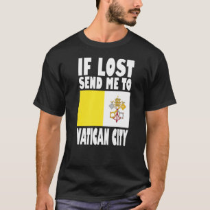 Camiseta Diseño de la bandera de la Ciudad del Vaticano Si 