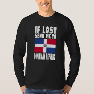 Camiseta Diseño de la bandera de República Dominicana Si se