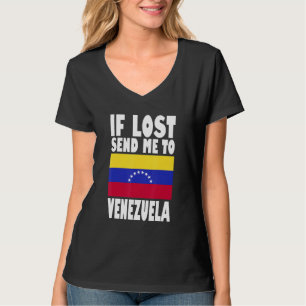 Camiseta Diseño de la bandera de Venezuela  Si se pierde en