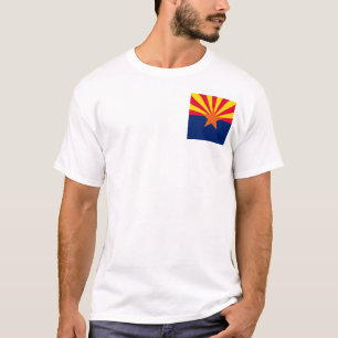 Camiseta Diseño de la bandera del estado de Arizona