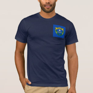 Camiseta Diseño de la bandera del estado de Nevada