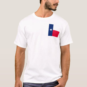Camiseta Diseño de la bandera del estado de Texas