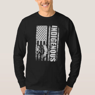Camiseta Diseño de la bandera estadounidense del Día de los