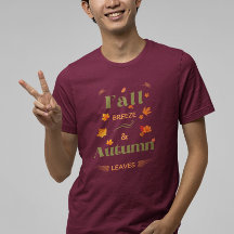 Diseño de la Brisa Caída y las Hojas de Otoño