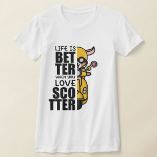 Camiseta Diseño de la cabra de Scooter