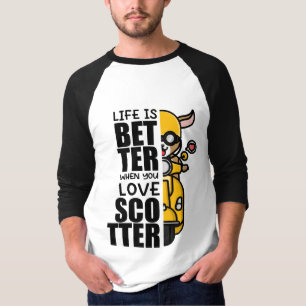 Camiseta Diseño de la cabra de Scooter