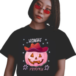 Camiseta Diseño de la calabaza Y2K de Howdy