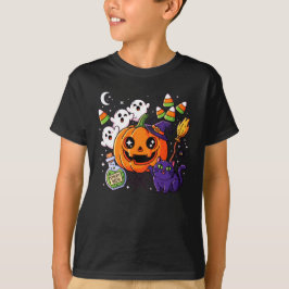 Camiseta Diseño de la Calabaza y la Caída de la Araña - Aco