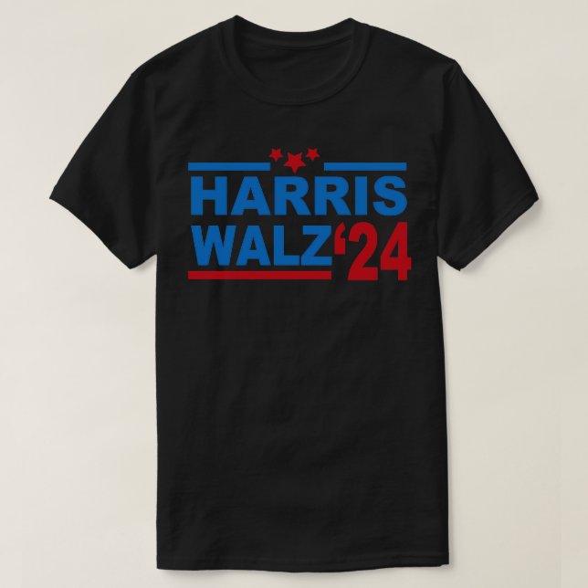 Camiseta Diseño de la campaña electoral Walz 2024 (Diseño del anverso)