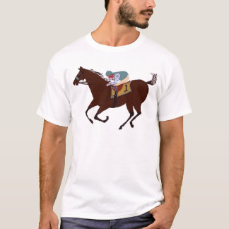 Camiseta Diseño de la carrera de caballos de la diversión