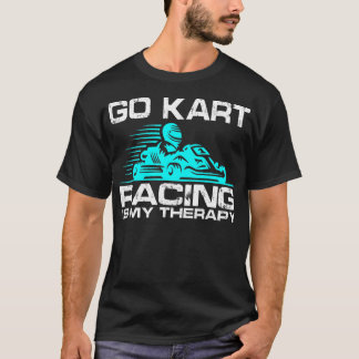 Camiseta Diseño de la Carreras Gokart para la Carreras Kart