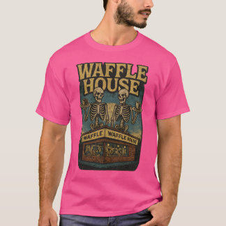 Camiseta Diseño de la casa Waffle de Grunge 70