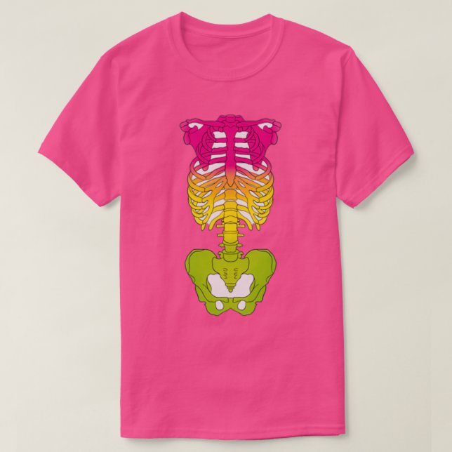 Camiseta Diseño de la cinta Neon ombr (Diseño del anverso)