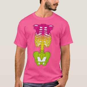 Camiseta Diseño de la cinta Neon ombr
