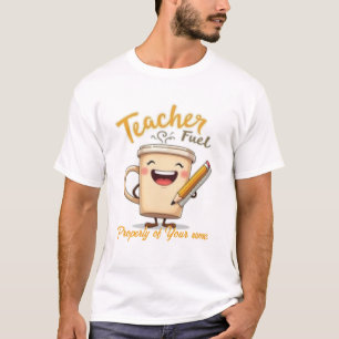 Camiseta Diseño de la Copa Coffee Funel Funny del Profesor