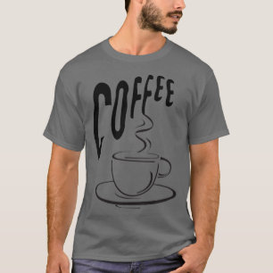 Camiseta Diseño de la Copa Coffee Lovers
