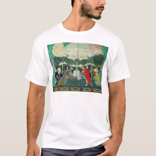Camiseta Diseño de la cortina para el "teatro libre"