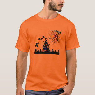 Camiseta Diseño de la cosecha de Halloween