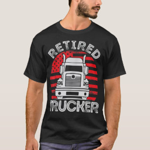 Camiseta Diseño de la cotización del camionero de texto del