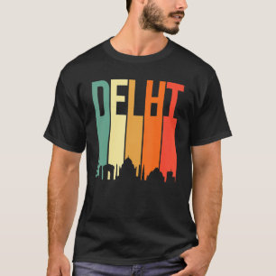 Camiseta Diseño de la desi hindi de la ciudad india de Delh