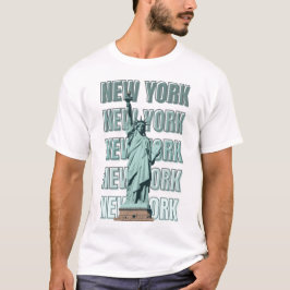 Camiseta diseño de la Estatua de la Libertad de Nueva York