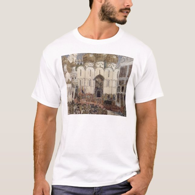 Camiseta Diseño de la etapa para Boris Godunov (Anverso)