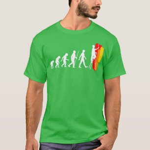 Camiseta Diseño de la evolución para pintores y barnizadore