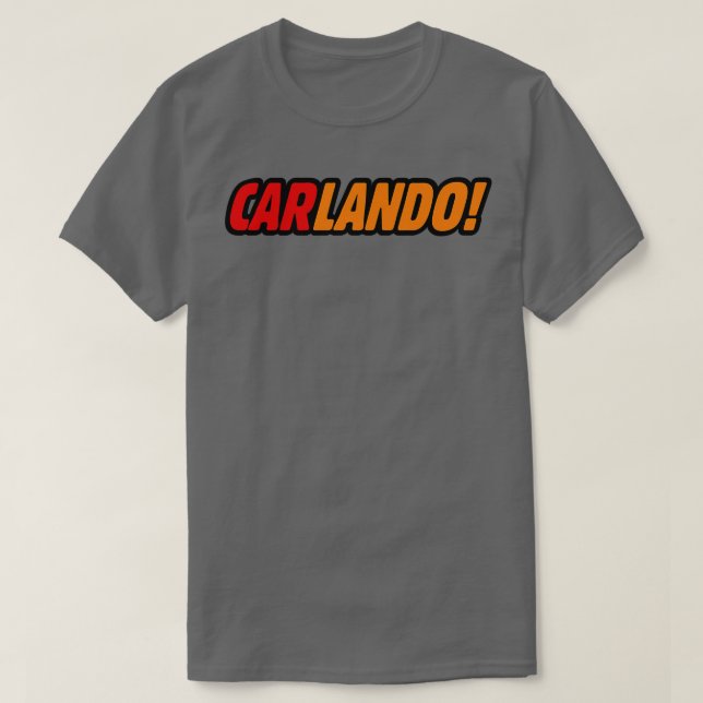 Camiseta Diseño de la F1 de lando (Diseño del anverso)