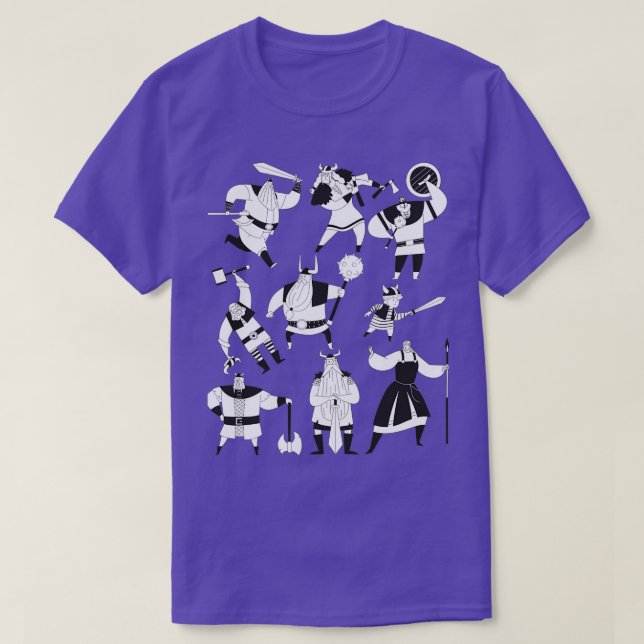 Camiseta Diseño de la familia Viking (Diseño del anverso)