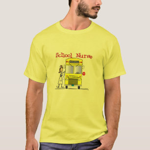 Camiseta Diseño de la gente del palillo de la enfermera de
