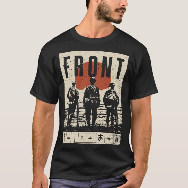Camiseta Diseño de la Hermandad de Primera Línea de Soldado (Anverso)