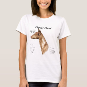Camiseta Diseño de la historia de la hound del faraón