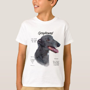 Camiseta Diseño de la historia del galgo