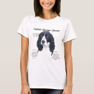 Camiseta Diseño de la historia del perro de aguas de