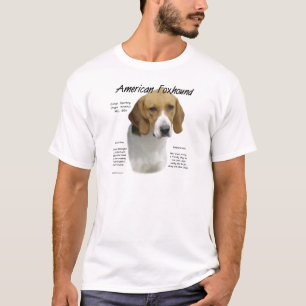 Camiseta Diseño de la historia del raposero americano
