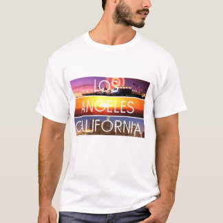 Camiseta Diseño de la impresión de Los Ángeles