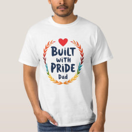 Camiseta Diseño de la insignia del día del padre "Construid