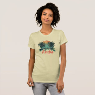 Camiseta Diseño de la isla de Aruba (versión 2) - Bella+Ca