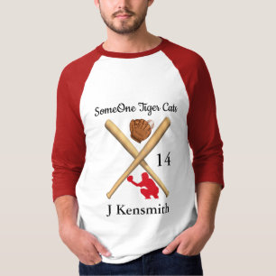Camiseta Diseño de la Liga de Campeones de Béisbol Personal